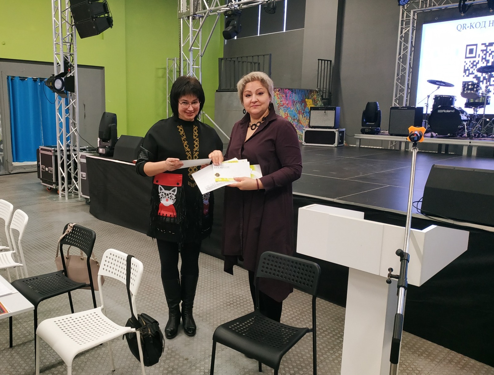 Выступление представителя филармонии Семинар найди себя в искусстве